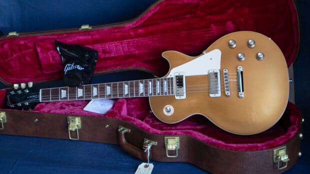 2025 Gibson Les Paul Deluxe Goldtop