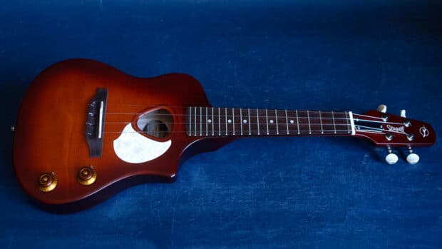 2023 Seagull Nylon SG Burst EQ Uke